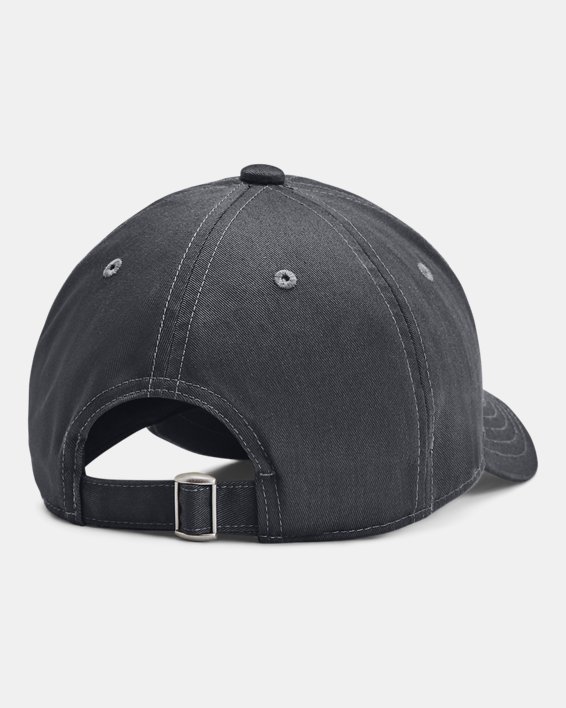Boys' UA Branded Adjustable Cap, Gray, pdpMainDesktop image number 1